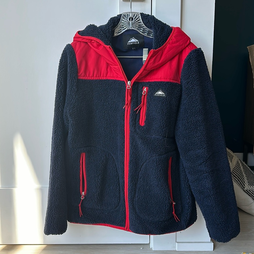 Penfield Hooded Full-Zip Fleece